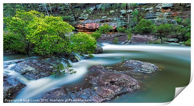 Flow of Time Print by Mark Lucey