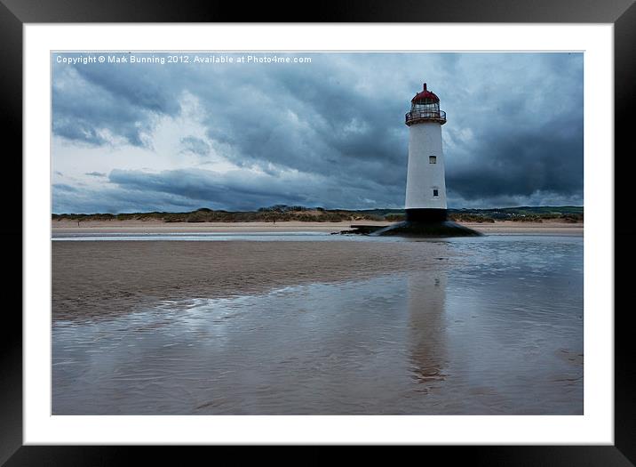 Defender of the shore Framed Mounted Print by Mark Bunning