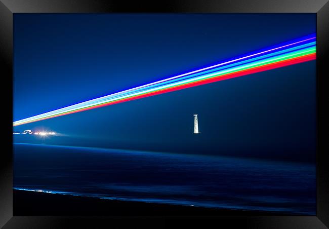 The Olympic Rainbow Framed Print by John Ellis