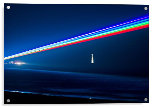 The Olympic Rainbow Acrylic by John Ellis