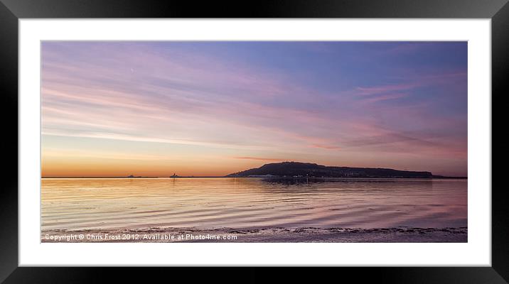 The Isle of Portland Framed Mounted Print by Chris Frost