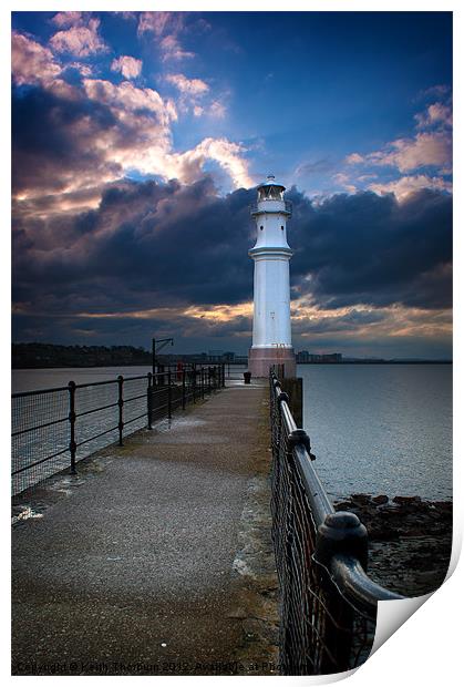 Newhaven Harbour Lighthouse Print by Keith Thorburn EFIAP/b
