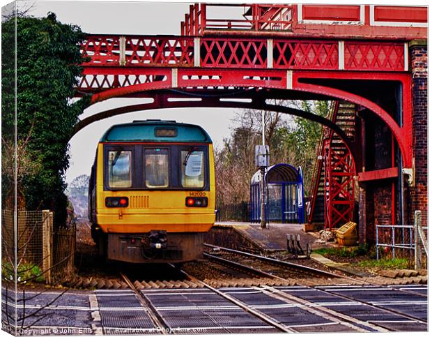 Northern Class 142 Canvas Print by John Ellis