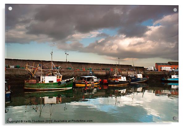 Port Seton Harbour Acrylic by Keith Thorburn EFIAP/b