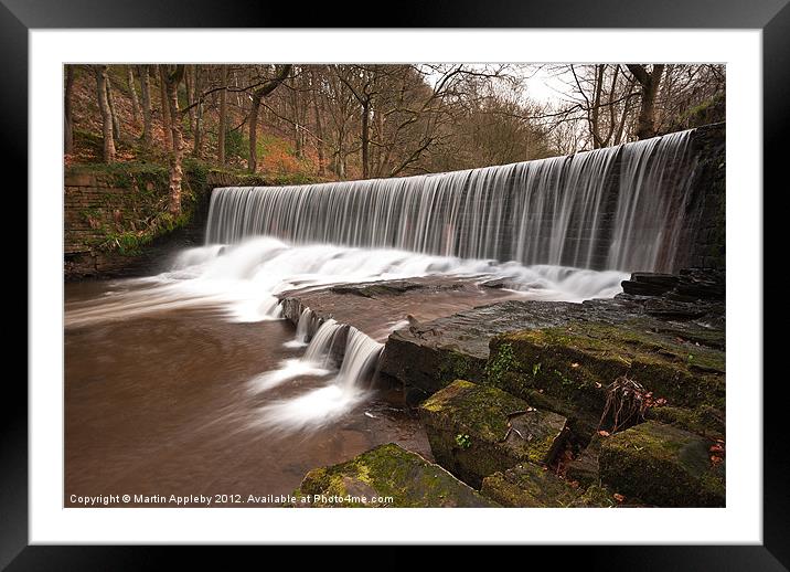 Yorkshire Water. Framed Mounted Print by Martin Appleby