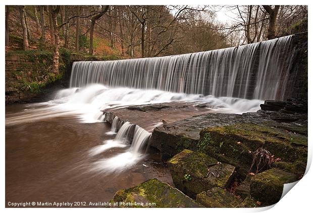Yorkshire Water. Print by Martin Appleby