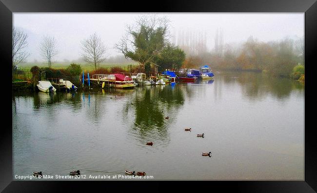 Misty Afternoon Framed Print by Mike Streeter