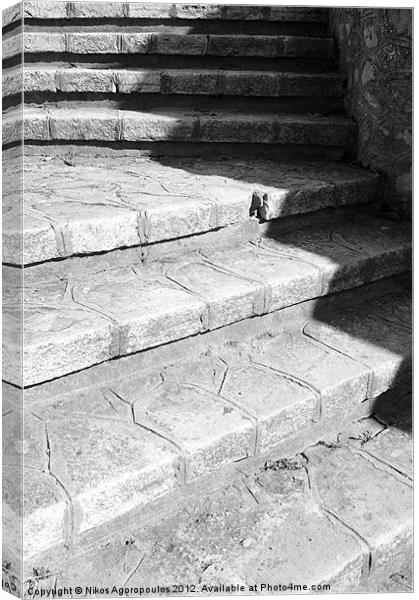 Turning steps Canvas Print by Alfani Photography