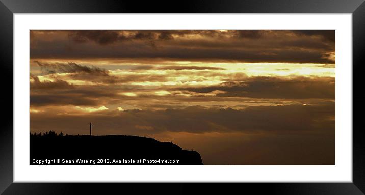 Closer to Heaven Framed Mounted Print by Sean Wareing