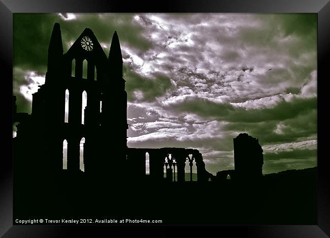 Dracula's Home Framed Print by Trevor Kersley RIP