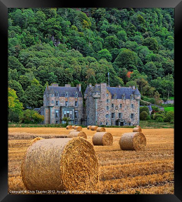 Castle Menzies Framed Print by Chris Thaxter