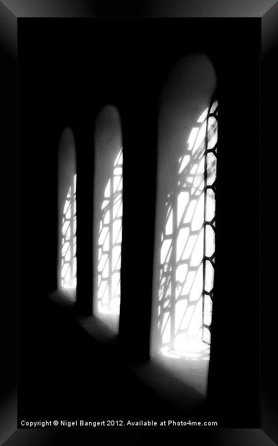 Shadows Framed Print by Nigel Bangert