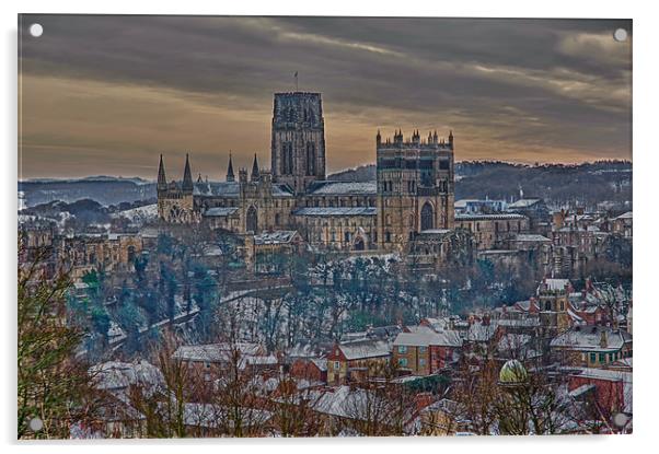 Durham Cathedral Acrylic by kevin wise
