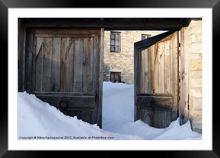 Come in! Framed Mounted Print by Alfani Photography