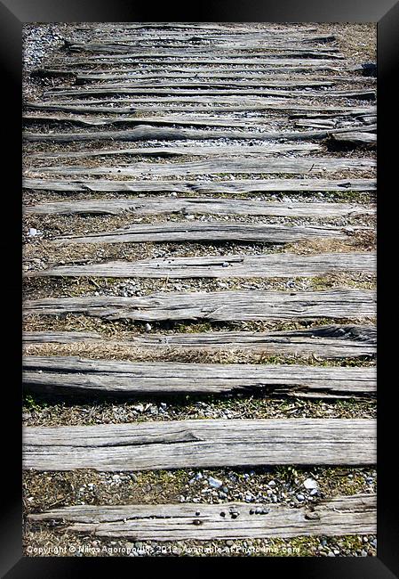 Bumpy path Framed Print by Alfani Photography