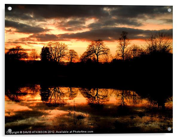 ON REFLECTION Acrylic by David Atkinson