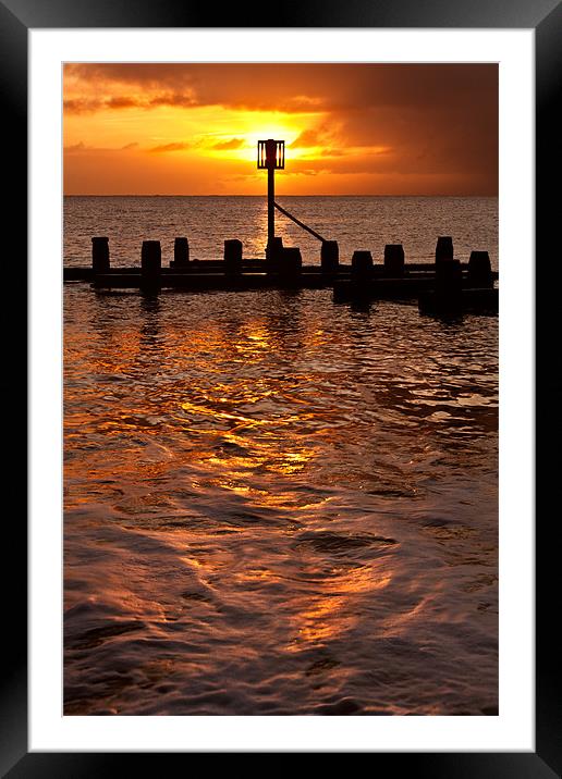 A Beacon of Light Framed Mounted Print by Stephen Mole