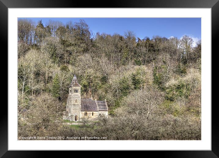St Margaret's Church Framed Mounted Print by David Tinsley