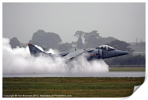 Stormy Harrier GR9 Print by Oxon Images