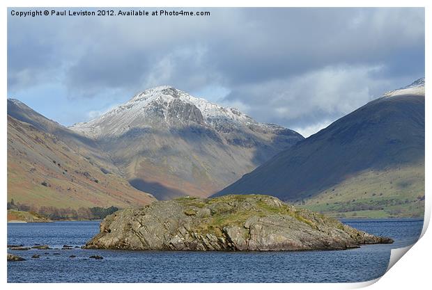 2. Wast Water (Winter) Print by Paul Leviston