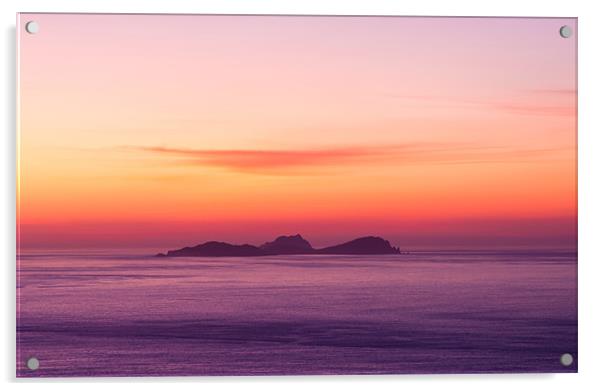 Outer Blaskets after Sunset Acrylic by Hauke Steinberg