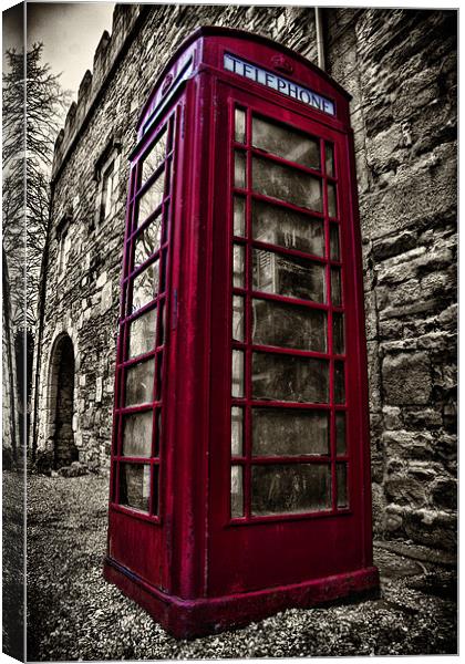 phone box Canvas Print by Northeast Images