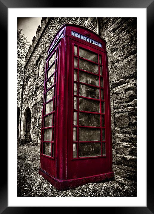 phone box Framed Mounted Print by Northeast Images
