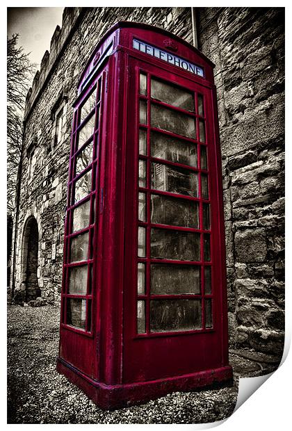 phone box Print by Northeast Images