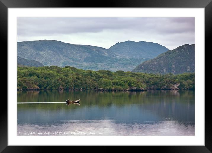 Lakes of Killarney, Kerry, Ireland Framed Mounted Print by Jane McIlroy