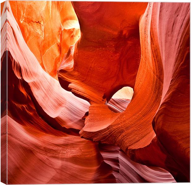 Lower Antelope Canyon,Page,Arizona Canvas Print by Keith Barker