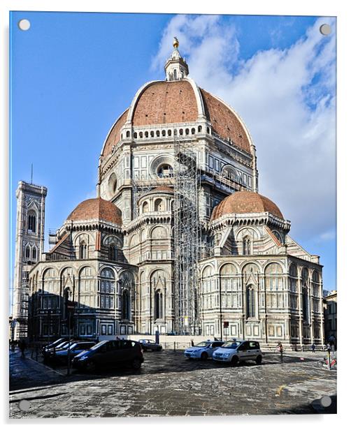 Duomo Florence Acrylic by Gary Eason