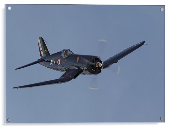 Corsair F4U Acrylic by Pat Speirs