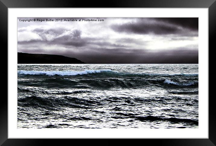 Sou'westerly Approaching Framed Mounted Print by Roger Butler