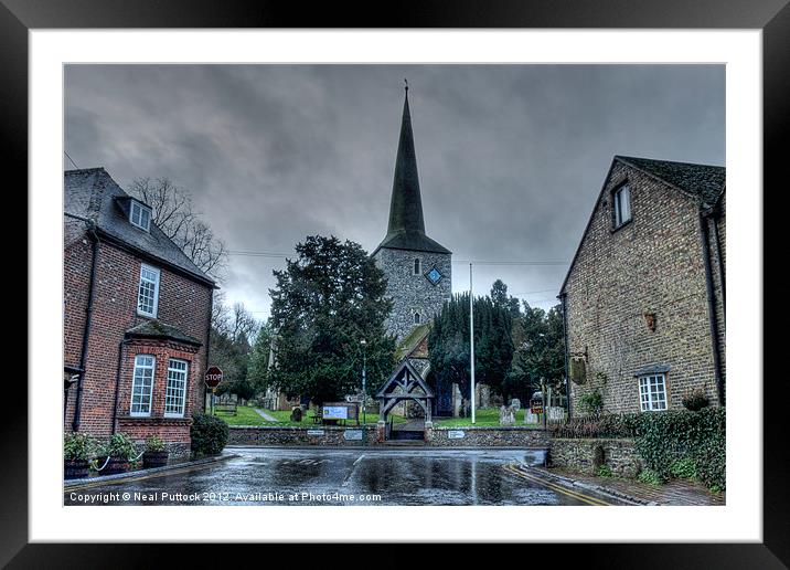 Eynsford Framed Mounted Print by Neal P