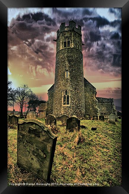 St Peter, Theberton Framed Print by Darren Burroughs