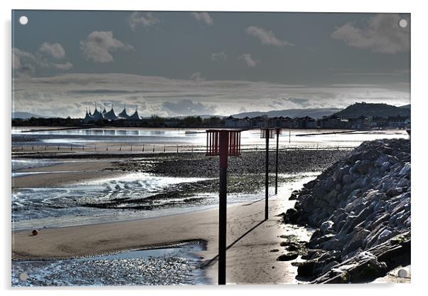 Minehead bay Acrylic by Paul Loader