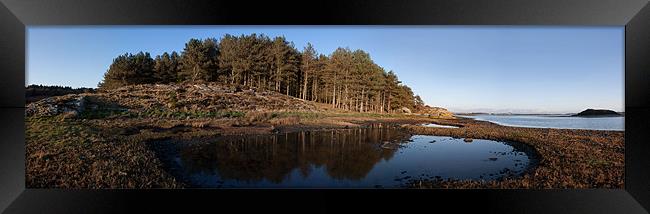 Cae Glas Framed Print by Gail Johnson