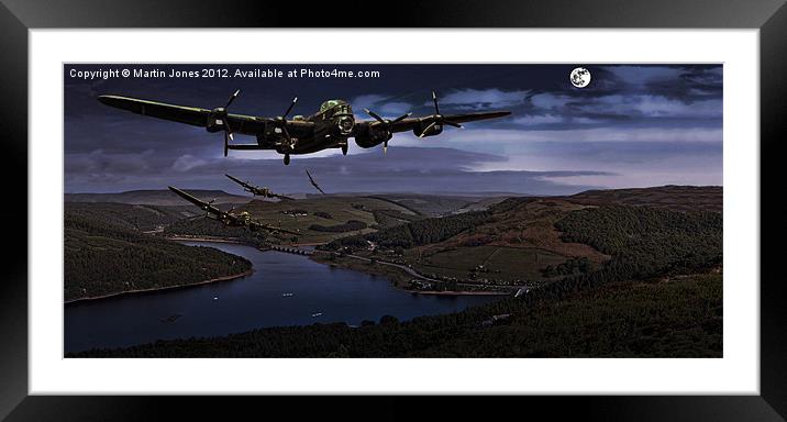 Bombers Moon Framed Mounted Print by K7 Photography