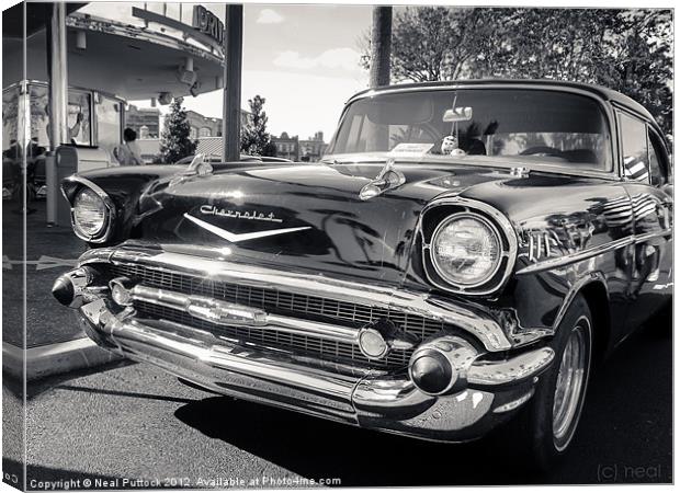 '57 Chevy Canvas Print by Neal P