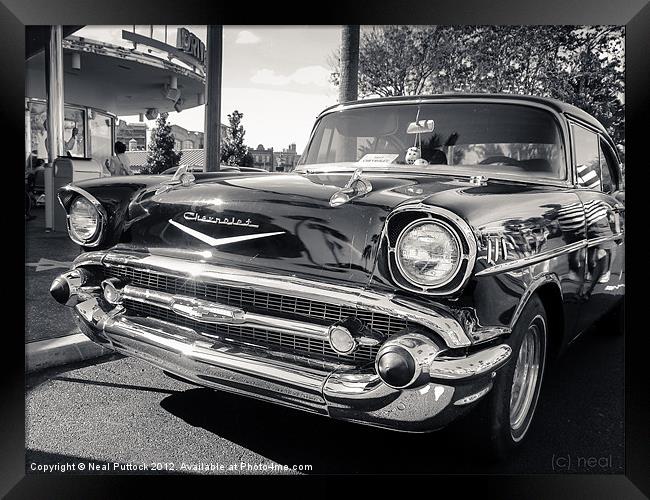 '57 Chevy Framed Print by Neal P