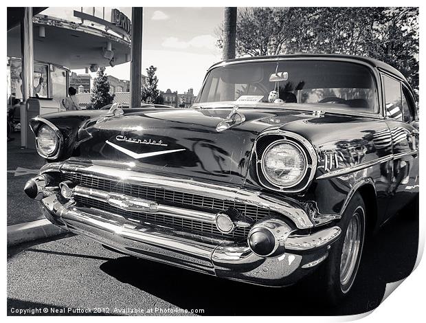 '57 Chevy Print by Neal P