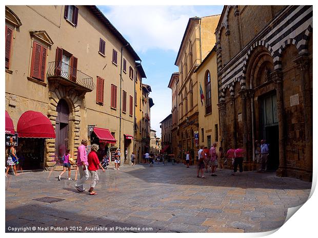 Volterra Print by Neal P