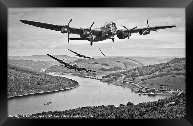 617 Squadron Homeward Bound Framed Print by K7 Photography
