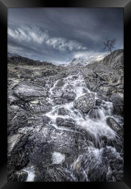 Towards the Cairn Framed Print by Natures' Canvas: Wall Art  & Prints by Andy Astbury