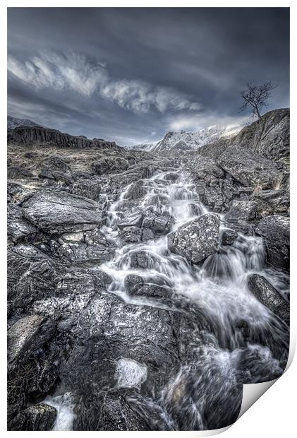 Towards the Cairn Print by Natures' Canvas: Wall Art  & Prints by Andy Astbury
