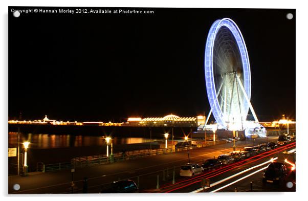 The Brighton Eye Acrylic by Hannah Morley