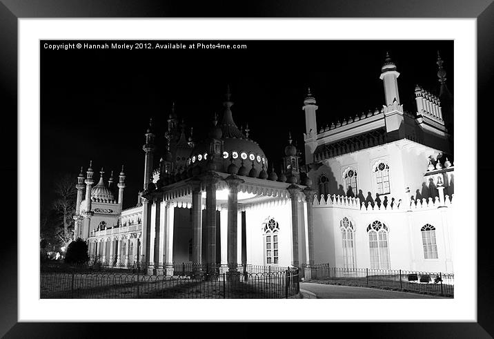 Royal Pavilion Brighton Framed Mounted Print by Hannah Morley