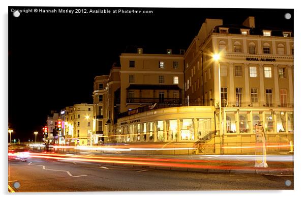 Royal Albion Hotel, Brighton Acrylic by Hannah Morley