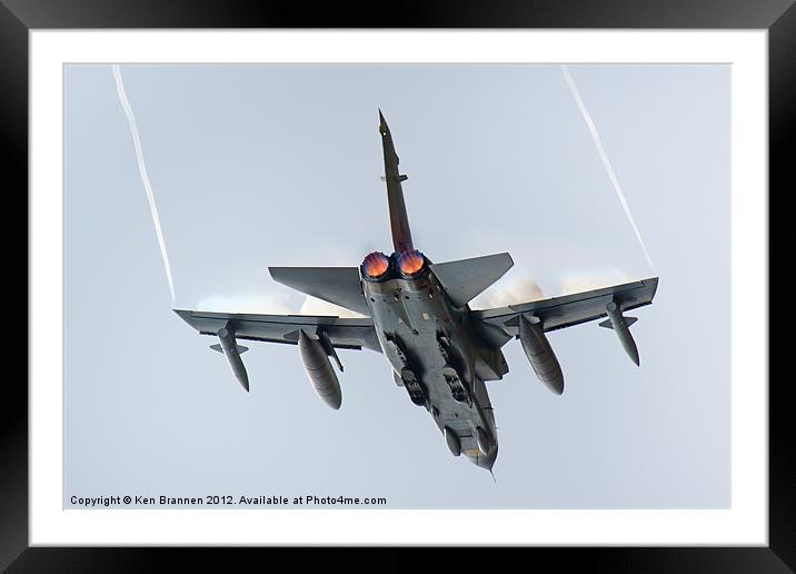 Tornado GR4 XV Squadron Attack Framed Mounted Print by Oxon Images