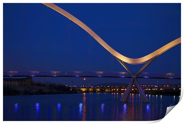 Infinity Bridge Print by Northeast Images